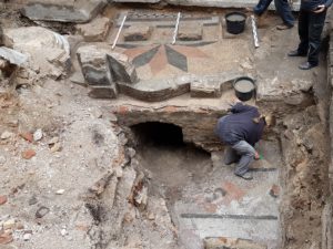 Excavations of the Great Synagogue in Vilna Photo credits Jon Seligman and Loic Salfati