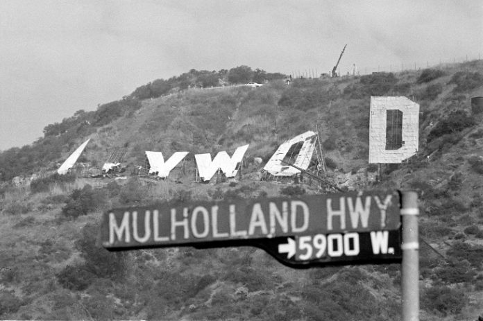 hollywood sign shirt