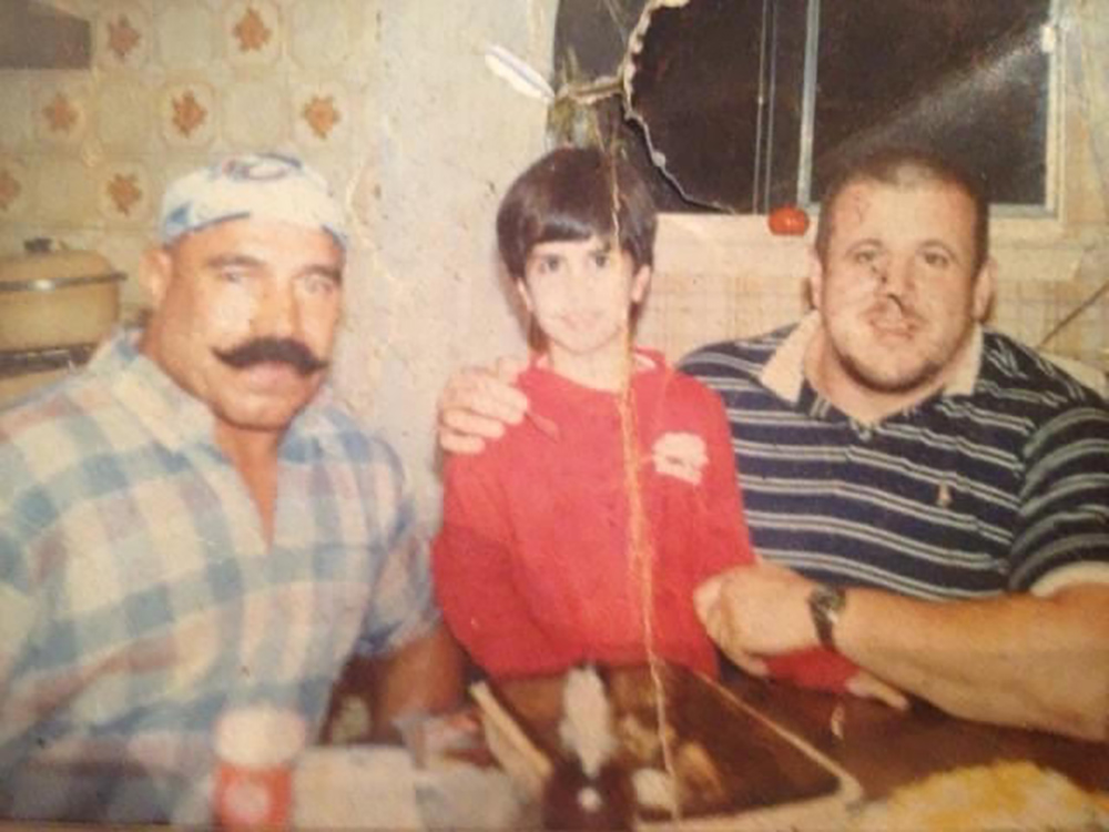 Page Magen with The Iron Sheik and WWE legend Nikolai Volkoff