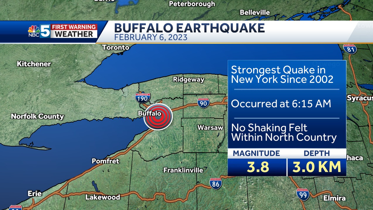 Strongest earthquake in decades startles western New York The Jewish